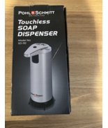 POHL SCHMITT  Premium Automatic Silver Soap Dispenser  Touchless NEW - $27.62 CAD