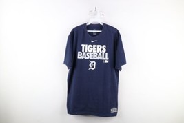 Vintage Nike Mens XL Travis Scott Center Swoosh Detroit Tigers Baseball T-Shirt - £27.74 GBP