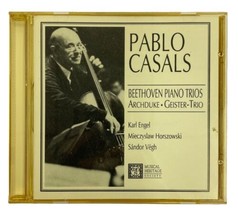 Pablo Casals Beethoven Piano Trios CD - $9.89