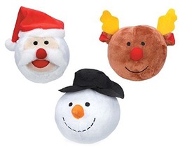 Grriggles Holiday Dog Toys Snowball Gang Christmas - Choose Snowman Santa or Rei - £9.47 GBP+