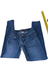 Blue-Asphalt Womens  Uptown Denim Jeans Sz 3  Short Skinny Leg Medium Wash - £8.95 GBP