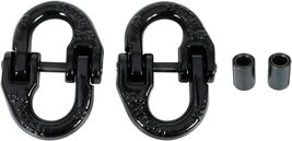 2pc 1/2 inch Coupling Link Tow Hitch Safety Chain Hammer Lock Grade 80 B... - $53.32