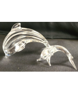 Waterford Made in Ireland &amp; Lenox Crystal Figurines Dolphin No Box - $93.50