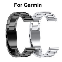 Stainless Steel Watch Band Strap for Garmin Vivoactive 3 Forerunner 245 645 - £8.75 GBP