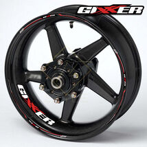 Suzuki GSX-R Gixxer 600/750/1000 Wheel Decals – 16pcs Rim Stickers - $29.99