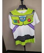 Disney Toy Story Buzz Lightyear Costume Tuxedo Style Medium T Shirt - £9.55 GBP