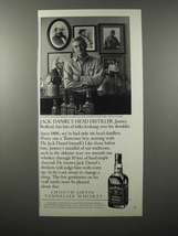 1994 Jack Daniel&#39;s Whiskey Ad - Head Distiller - £14.54 GBP