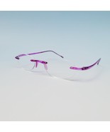 Scojo NEW York GELS AMETHIST 73210 reading glasses +1.00 pink frameless ... - $22.77