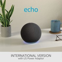 Echo (4Th Generation) International Version | With Premium Sound, Smart Home Hub - $129.99