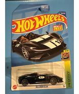Hot Wheels MCLAREN ELVA - Black # 203 - New Old Stock - $4.19