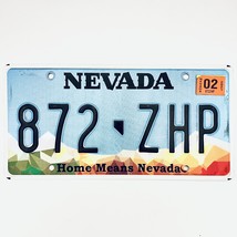 2021 United States Nevada Home Means Nevada Passenger License Plate 872 ZHP - $17.61 CAD