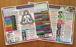 Crystal Connections Double-Sided Laminated Chart! - $7.87
