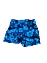 Fisher-Price Toddler Boys Blue Floral Print Shorts 12 Months Cotton - $7.60
