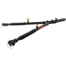 VEVOR Tow Bar Bumper Mount Tow Bar 10000 lbs Fits 2-inch Connector with Ropes - $521.99