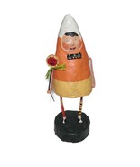Lori Mitchell 6&quot; Corny Halloween Figurine Candy Corn Costume Kid Resin F... - €25,01 EUR