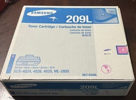 New Sealed Genuine Oem Samsung MLTD209L Black Replacment Toner Cartridge Nib - $58.75