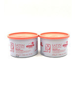 Satin Smooth Deluxe Cream Wax For Thick, Coarse, Or Curly Hair 14 oz-2 Pack - £26.53 GBP