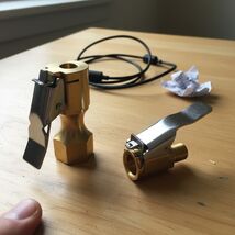 Lock On Air Chuck, Heavy Duty Brass Closed Flow Locking Chuck, 2 Pack, 1... - €6,82 EUR