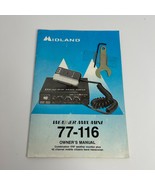 Owner&#39;s Manual for Midland 77-116 Weather Max Mini 40CH Mobile CB Radio - €16,26 EUR
