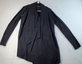 Barefoot Dreams Cardigan Sweater Women Small/Medium Black Long Sleeve Open Front - £18.30 GBP