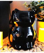 Ebros Black Cat Ceramic Oil Burner Diffuser Home Decor - $419.61 MXN