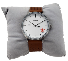 Timex Brown Leather Strap Watch Houston Astros 40mm Men&#39;s - $87.95
