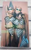 Girlfriends Postcard 1980 LGBTQ Club Americard Cross-Dresser Lady Gaga M... - £2.75 GBP