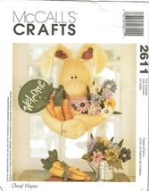 McCalls Sewing Pattern 2611 Welcome Bunny Easter Decorations - £7.16 GBP