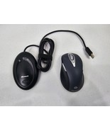 Microsoft Wireless Laser Mouse 5000 Model 1058 &amp; USB Receiver 1053  Test... - £18.57 GBP