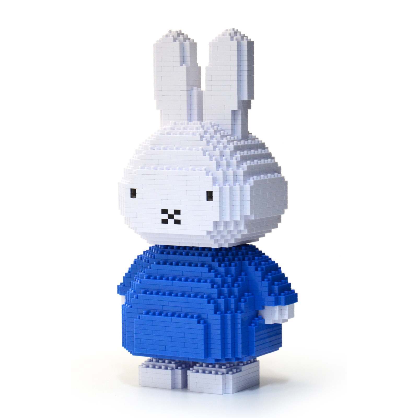 Miffy (Blue) Brick Sculpture (JEKCA Lego Brick) DIY Kit