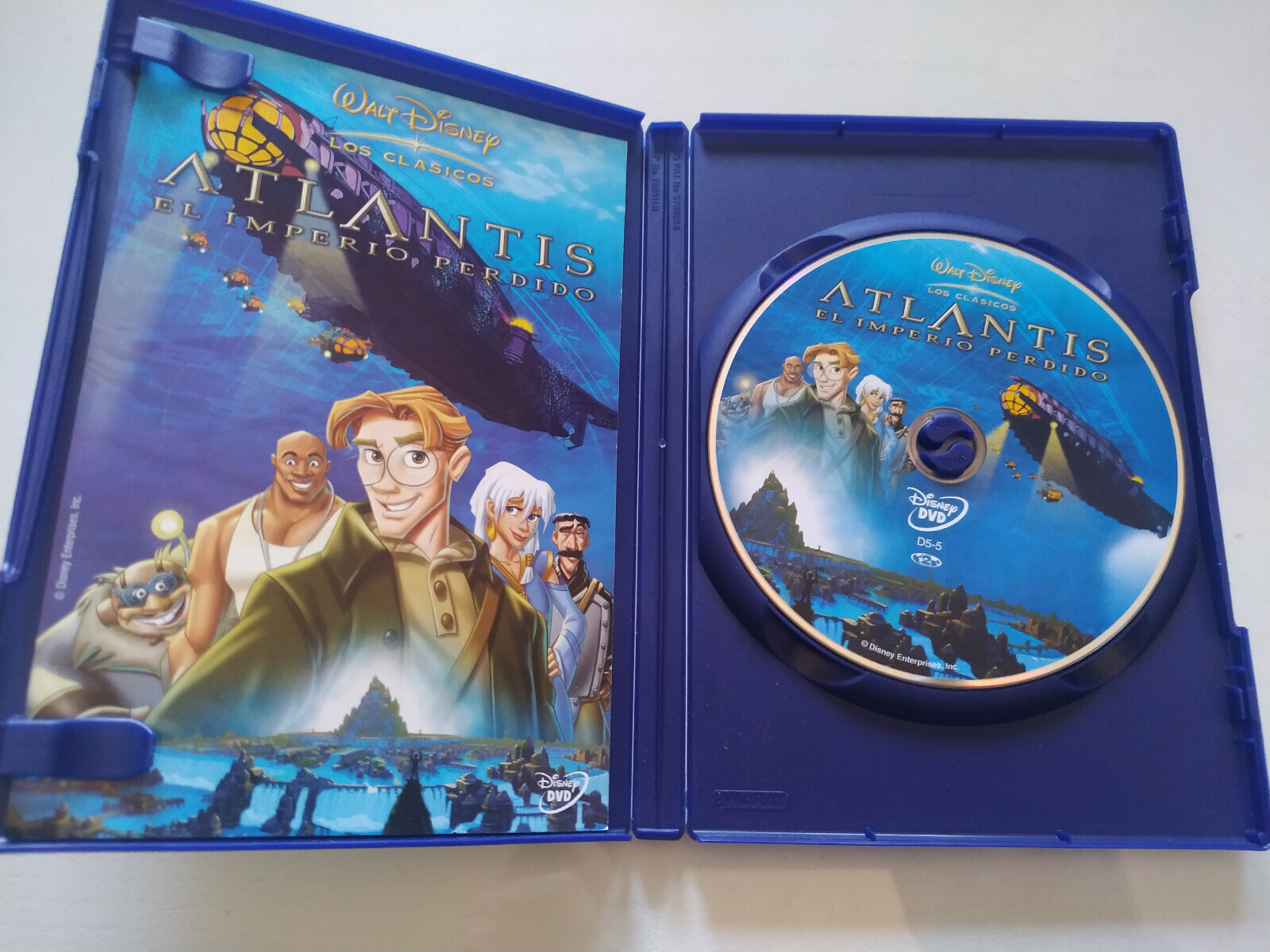 Atlantis El Imperio Perdido WALT DISNEY 2001 - DVD Region 2 Español Ingles - Am Item image 4