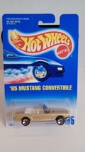 1995 Hot Wheels 1965 Ford &#39;65 Mustang Convertible #455 - £7.47 GBP