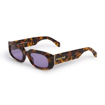 Palm Angels PERI104 NOAH 6037 Havana/Purple 54-20-145 Sunglasses New Aut... - $235.93