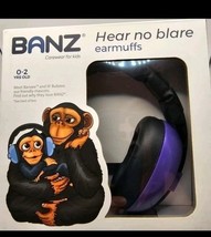 Baby Banz Infant PURPLE Hearing Protection Earmuffs Headphones NIB - $23.38