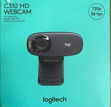 Logitech - C310 - Webcam 5 Megapixel 30 fps USB 2.0 - Black - £46.87 GBP