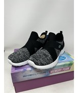 Skechers Womens Skech-Air Dynamight-Big Step Textured Black Sneaker Shoe... - $59.39