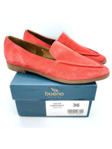 Bueno Galen Casual Slip-On Loafer Shoes- Pomegranate Suede , EUR 36 / US 5.5 - £31.60 GBP