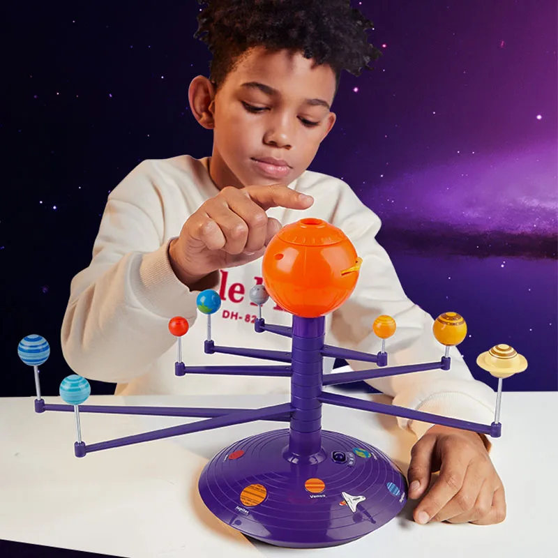 Projector Montessori Toys Solar System Planets For Kids Technology Gadget Mod - £41.24 GBP