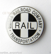 Sierra Railway Company Transportation California Railroad Logo Pin Badge 1 Inch - £4.43 GBP