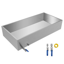 Maple Syrup Evaporator Pan 48&quot;x24&quot; Maple Syrup Boiling Pan 304 Stainless... - £499.88 GBP