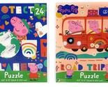 Vista Puzzles Peppa Pig 24-Piece Puzzle, 2-Pack - £11.40 GBP