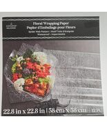 Lot Of 2 Ashland Floral Wrapping Paper, Spider Web Pattern 12 pieces (24... - €15,29 EUR