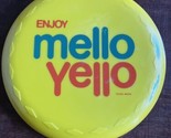 Vintage Enjoy Mello Yello Yellow Frisbee 9in USA - $12.86