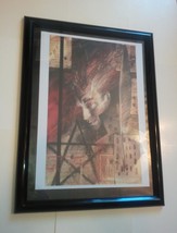 John Constantine: Hellblazer #1 Poster FRAMED (1988) by Dave McKean HBO ... - £59.94 GBP
