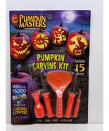 Pumpkin Masters Halloween Pumpkin Carving Kit Tools 10 Patterns 15 Piece... - $13.53 CAD