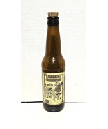 Keck&#39;s Longhorn Root Beer Glass Pop Bottle W/Cork Odessa Missouri - $355.52 MXN
