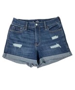 Hollister High Rise Short Shorts Factory Distressed Hot Pants Daisy Duke... - $15.99