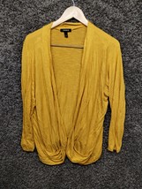 Torrid Over Shirt Women Plus Size 2 Orange Made In USA Lightweight Flowy - £14.78 GBP