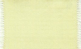 Artisan Handwoven Dollhouse Rug 4&quot;x6&quot; Bone #9, Cotton - £24.30 GBP