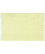 Artisan Handwoven Dollhouse Rug 4&quot;x6&quot; Bone #9, Cotton - €26,67 EUR